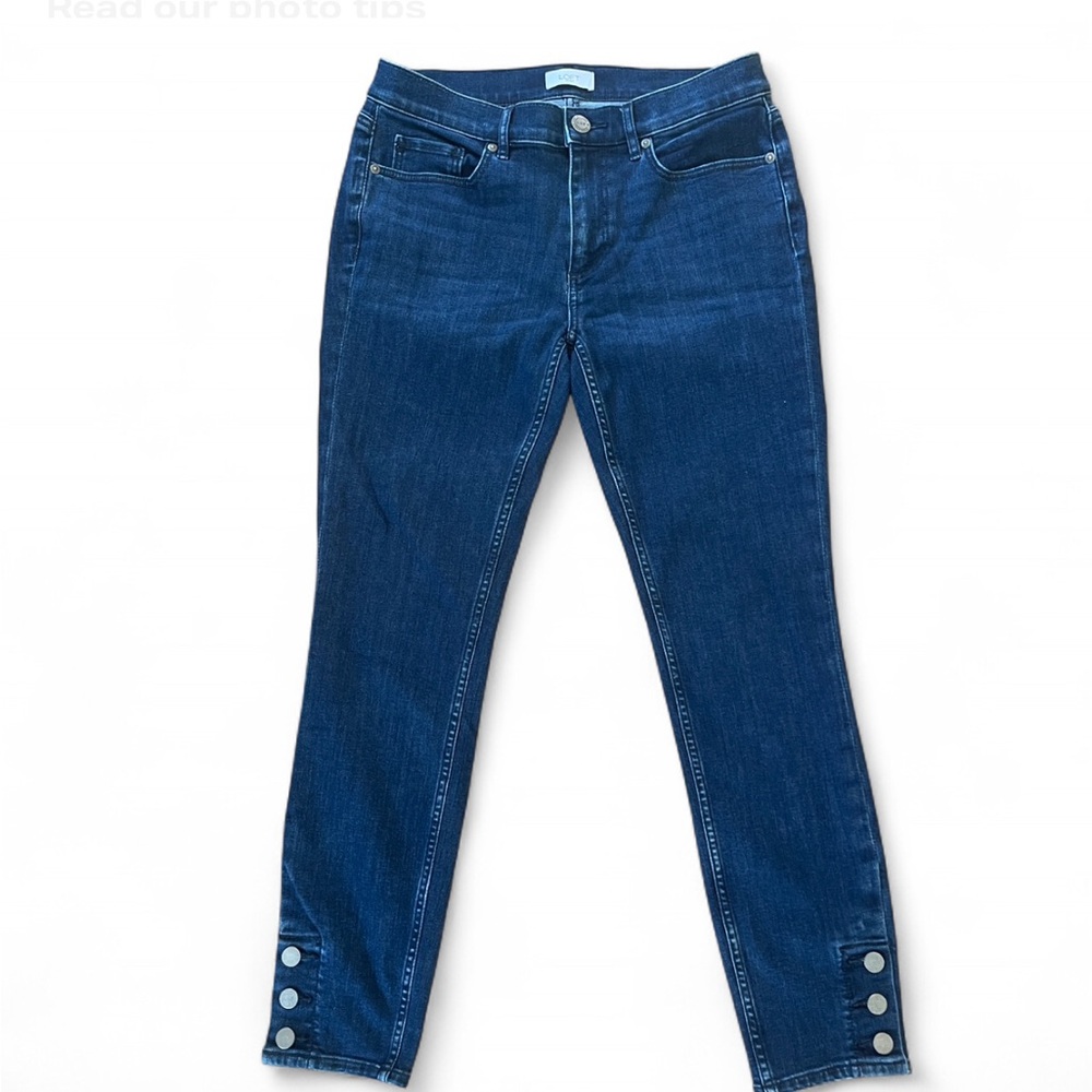 LOFT Dark Blue Skinny Jeans
